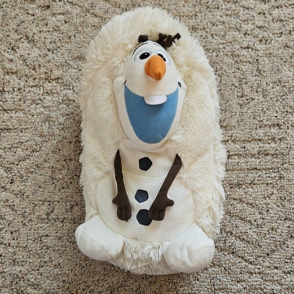 Disney Frozen Olaf Hideaway Pet Plush Stuffed Animal Pillow Kids Toy Soft
